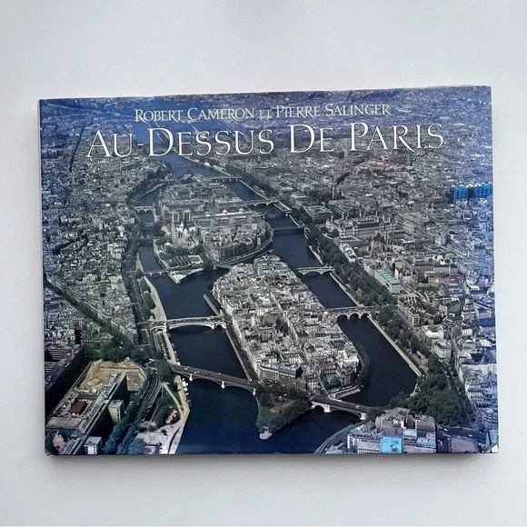 Coffee Table Book Au-Dessus De Paris aka Above Paris Photographer Robert Cameron - Picture 1 of 16